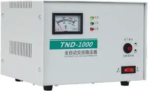 1Pcs Fully Automatic Voltage stabilizer TND-1KVA Household Single-Phase air Conditioner Refrigerator Voltage stabilizer Power Supply Pure Copper