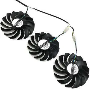 Graphics Card Cooling Fans Suitable forMSI GeForce GTX 1080 Ti Lightning X/Z Series Desktop 95mm PLD10010S12HH 85mm PLD09210S12HH 12V 0.40A 4Pin Video Card Cooler Fans GPU Fan