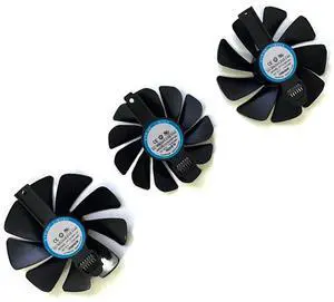 Graphics Card Cooling Fans Suitable forSapphire RX 5700 5700XT Nitro+ Special Edition D6 OC Series 95mm 85mm FD10015M12D FDC10H12D9-C 12V 0.45/0.35A 6PIN Desktop Video Card Cooler Fans GPU Fan
