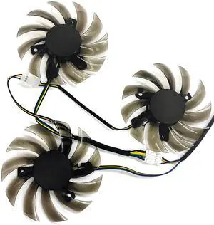 Graphics Card Cooling Fans Suitable forGigabyte GTX 980 980ti Gaming GV-N980WF3 Series Desktop 85mm PLD08010S12HH 12V 0.35A 4Pin Video Card Cooler Fans GPU Fan