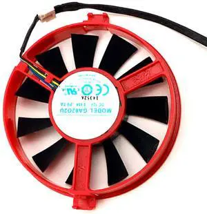 Graphics Card Cooling Fans Suitable forDATALAND HD 7770 7750 Series Desktop GA82O2U 75mm 12V 0.45A 4Pin Video Card Cooler Fans GPU Fan