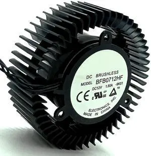 Graphics Card Cooling Fans Replacement forZOTAC GTX 480 490 780 780TI 970 980 660Ti 670Ti 760 760Ti 770 950 960 Turbo Series BFB0712HF 66mm 12V 1.8A 4Pin Video Card Cooler Fans GPU Fan