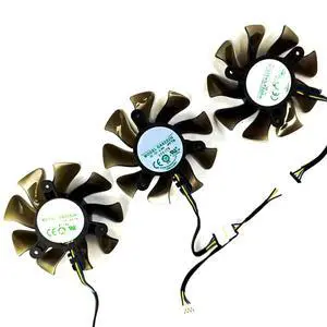 3pcs/ lot Graphics Card Cooling Fans Suitable forGalax GeForce RTX 2070 2080 2080TI SG Edition Series Desktop GA82S2H 75mm 12V 0.36A 4Pin Video Card Cooler Fans GPU Fan (3PCS)