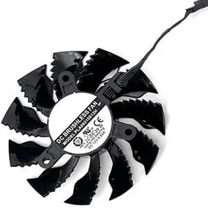 82mm Graphics Card Cooling Fans Suitable forGigabyte RTX 2070 2070S 2080 2080S 2080Ti Gaming WINDFORCE Series Desktop PLA09215S12H 82mm 12V 0.55A 4Pin GPU Fan (Fan-A)