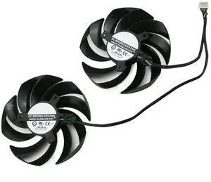 Graphics Card Cooling Fans Suitable forMSI RX 6800 6800XT 6900XT RTX 3060 3060TI 3070 3070TI 3080 3080TI 3090 Gaming X Trio Series Desktop PLD09210S12HH 90mm 0.40A 4Pin (Fan-A)