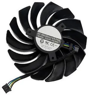Graphics Card Cooling Fans Suitable forMSI RTX 2070 2070S Super Armor OC Series Desktop PLD10010S12HH 95mm 12V 0.40A 4Pin Video Card Cooler Fans GPU Fan (Fan-B)