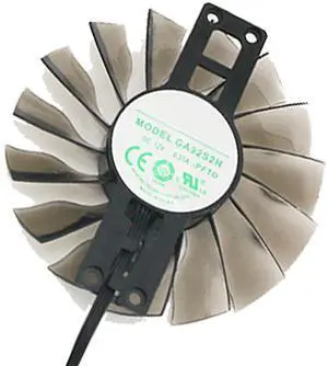 Graphics Card Cooling Fans Suitable for MAXSUN PALIT EMTEK GTX 950 960 970 1060 Jetstream Series Desktop GA92S2H 85mm 12V 0.35A 4Pin Video Card Cooler Fans GPU Fan (Fan-A)