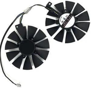 Graphics Card Cooling Fans Suitable forASUS GTX 1070 1060 Gaming RX 470 560 570 580 P106 Series Desktop FDC10U12S9-C 87mm 12V 0.45A 4Pin Video Card Cooler Fans GPU Fan