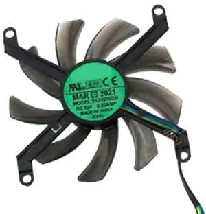 Graphics Card Cooling Fans Suitable for MAXSUN RTX 2080 2080ti Wind OC V2 Series Desktop T129215SU 85mm 12V 0.50A 4Pin Video Card Cooler Fans GPU Fan (Fan-A)