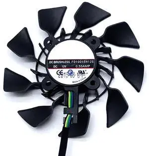 Graphics Card Cooling Fans Suitable forASUS GTX 780 780TI 970 980 R9 280 280X 290 290X 390X Matrix Series Desktop FD10015H12S 95mm 12V 0.55A 5Pin Video Card Cooler Fans GPU Fan (Fan-B)
