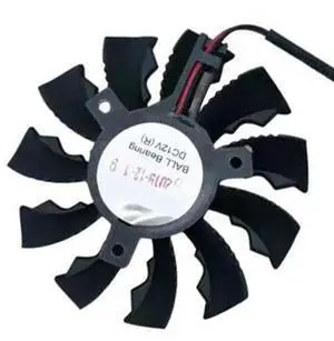 Graphics Card Cooling Fans Suitable for MAXSUN GTX 1030 1050Ti 1650 RX 550 Series Desktop 85mm 12V 2Pin Video Card Cooler Fans GPU Fan