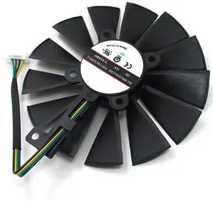 Graphics Card Cooling Fans Suitable forASUS Phoenix GTX 1650S 1660 1660S 1660Ti RTX 2060 Series Desktop FDC10M12D9-C 12V 0.25A 95mm 6Pin 4Wire Video Card Cooler Fans GPU Fan