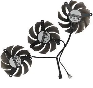 Graphics Card Cooling Fans Suitable forPNY RTX 3070 3070Ti 3080 3080Ti 3090 XLR8 Gaming Revel Epic-X RGB Triple Series Desktop 82mm TH8015S2H-PCC01 12V 0.45A 4Pin Video Card Cooler Fans GPU Fan