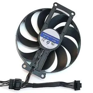Graphics Card Cooling Fan Replacement forASUS RTX 3060 3060Ti Mini Dual RTX 2060 2070Ti GTX1660Ti Dual EVO GTX1660 GTX1660 Super OC Gaming Series 90MM CF9010U12S 12V 0.45A 6PIN GPU Fans (Fan-A)