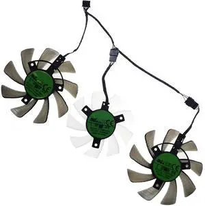 Graphics Card Cooling Fans Suitable forASROCK RX 5700XT Taichi Series Desktop T129215BU T128015BU 85MM 75MM 12V 0.32A 0.5A 4PIN Video Card Cooler Fans GPU Fan