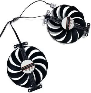 Graphics Card Cooling Fans Suitable forASUS ATS RTX 3060 Dual RTX 3060Ti 3070 Series Desktop FDC10U12S9-C 95mm 12V 0.45A 7Pin 6wires Video Card Cooler Fans GPU Fan (2PCS)
