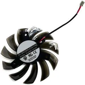 Graphics Card Cooling Fans Suitable forEVGA GT 620 630 440 Series Desktop PLD08010S12H 75mm 12V 0.25A 2Pin Video Card Cooler Fans GPU Fan