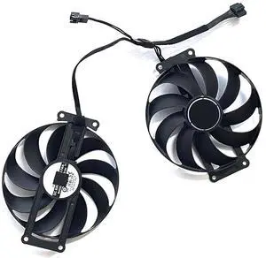 Graphics Card Cooling Fan Replacement forASUS RTX 2060 2070Ti 3060 3060Ti Mini Dual GTX1660Ti Dual EVO GTX 1660 1660S OC Gaming Series 90MM PLA09215S12H 12V 0.55A 6PIN Video Card Cooler (2PC)