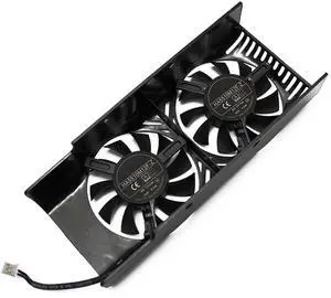 Graphics Card Cooling Fans Suitable forMSI GTX 1050 2GT LP GTX 1050Ti 4GT LPV1 Series Desktop HA5510M12F-Z 12V 0.20A 2Pin Video Card Cooler Fans GPU Fan