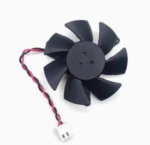 DC12V Graphics Card Cooling Fan FS1250-A1142A FS1250A1342A 0.19A 2-Lines Server Round Fan