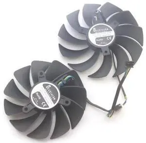 2pcs/lot CFM10012H12SPA 12V 100mm 88mm VGA Fan for RTX3070 8GB Twin Edge Graphics Card Cooling Fan