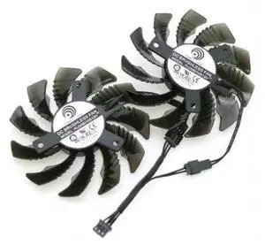 PLD08010S12H-Pair 12V 0.25A 75mm 40 * 40 * 40mm for GV-N960O GTX960 GTX950 Graphics Card Cooling Fan 3Pin