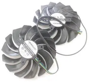 2pcs/lot CPLD10010S12HH 12V 95mm VGA Fan for RX5700 RX5600 Gaming X Graphics Card Cooling Fan