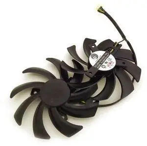 2pcs/lot PLD09210D12HH DC12V 0.40A 85mm for R9 380 280X 270X 290X Graphics Card Cooling Fan 4Pin