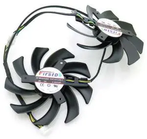 2pcs/lot FDC10H12S9-C 86mm 0.35A 4Pin Video Card Fan for GTX1080 GTX1070 GTX1060 Graphics Card Cooling Fan