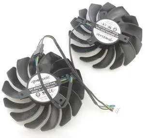 PLD09210S12HH 85mm 12V 0.40A 4Pin VGA Fan for RX5700 5700XT Evoke MECH Video Graphics Card Cooler Cooling Fan