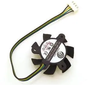 PLA04710S12HH Cooling Fan 12V 0.18A 37mm Fan 25x25x25mm Graphics Card Cooling Fan 4Wire 4Pin