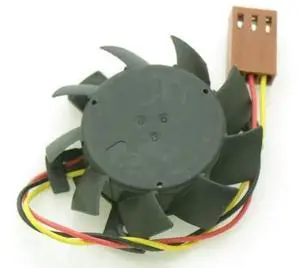 ASB0412VHA DC12V 0.16A 36mm 26x26x26mm 4012 Graphics Card Cooling Fan 3Pin