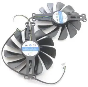 CF1010U12S TYD10010M12LPA 12V 0.45A 95mm VGA Fan for RX6600 8GB Starry Sky Graphics Card Cooling Fan 4Pin