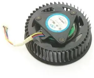 CF1275-B30H-C005 12V 1.0A 75mm 37 * 37 * 37mm VGA Fan for HD4870X2 HD4870 Graphics Card Cooler Cooling Fan