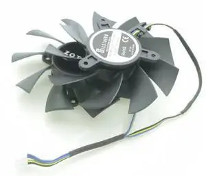 2pcs/Lot DC BRUSHLESS Fan 85mm 4Pin VGA Fan for TX 2060 HB GTX1660 1660ti OC HA Graphics Card Cooling Fan