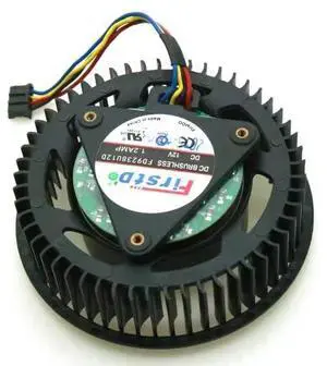 FD9238U12D 12V 1.2A 75mm 37 * 37 * 37mm VGA Fan for GTX960 Turbo GTX970 OC Graphics Card Cooler Cooling Fan