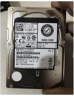 (NOT FOR HOME PC!) for AL13SXB60EN 0DYDW0 600G SAS 15K 2.5 12g Server Hard Drive