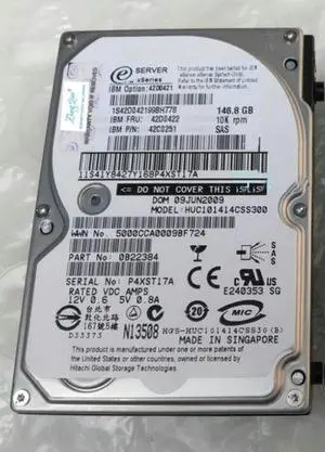 (NOT FOR HOME PC!) for 146G 2.5 42D0422 42D0421 42C0251 41Y8414 HS21 Hard Drive