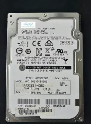 (NOT FOR HOME PC!) for 01P08J 300G 15K 12G 2.5 HUC156030CSS200 Hard Drive