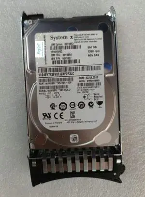 (NOT FOR HOME PC!) for 90Y8954 500G 7.2K 2.5 90Y8957 90Y8953 M3 Server Hard Drive