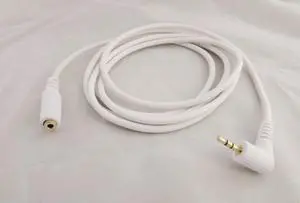 (NOT FOR HOME PC!) for 20pcs 1.5m/5ft 2.5mm Male Stereo Right Angle to Female Adapter Audio Extension Cable Hard Drive