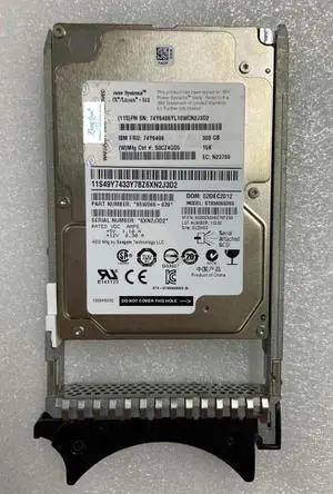 (NOT FOR HOME PC!) for 1880 Small Form Factor 300G 15K 2.5 74Y6496 74Y6486 Hard Drive