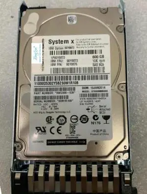 (NOT FOR HOME PC!) for X3850X5/X3950X5 90Y8873 600G 10K 2.5 Server Hard Drive