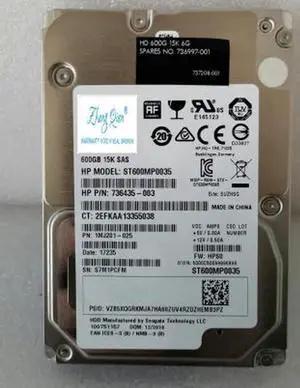 (NOT FOR HOME PC!) for 736997-001 600G 15K 2.5 737208-001 Workstation Hard Drive