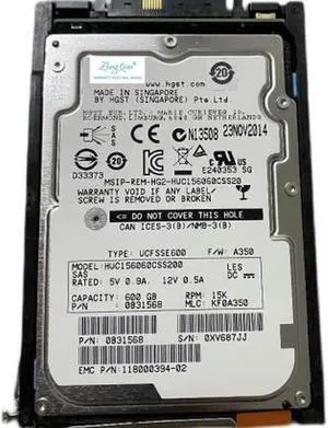 (NOT FOR HOME PC!) for 005050935 118000394 V4-2S15-600 600GB 15K 2.5 Hard Drive