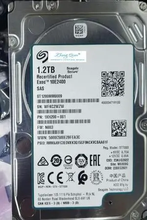 (NOT FOR HOME PC!) for ST1200MM0009 1.2TB 12GB 2.5 inch Server Hard Drive