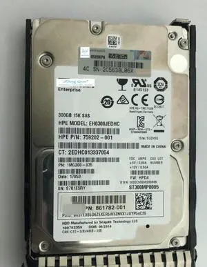 (NOT FOR HOME PC!) for EH0300JEDHC 759202-001 ST300MP005 75922 300G 15K 2.5 Hard Drive