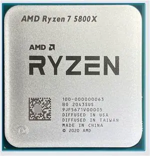 CPU A N R 7 5800X R7 5800X CPU Processor AM4 3.8GHz 8-Cores 16-Thread CPU 100-000000063 Office Desktop Processor Accessories