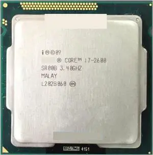 CPU Original I7 2600 CPU Processor Quad-Core 3.4Ghz L3=8M 95W Socket LGA 1155 Desktop CPU I7-2600 (Working 2)