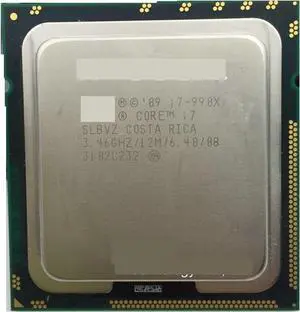 CPU I7-990X I7 990X CPU Processor 3.46G Six c LGA 1366 Scrattered Pieces